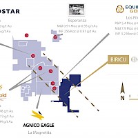 Map of Guerrero Gold Belt.  (This map contains information about other properties in which Minaurum does not have an interest including Agnico Eagle Mines Ltd, Equinox Gold, Heliostar Metals Ltd., Torex Gold Resources Inc. and Zacatecas Silver Corp.  Information about these properties is not necessarily indicative of the mineralization on the Company's properties.)