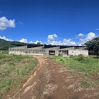 Exterior of new Core Shack to store the +100,000m of core drilling and more