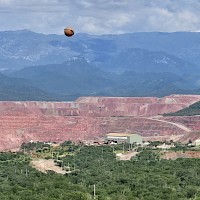 Piedras Verdes copper-gold mine, one of largest employers in Alamos