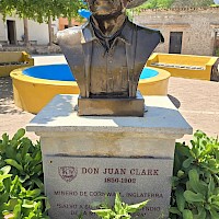 Don Juan Clark, one of the very first miners who travelled from England and entered the historic Alamos mining district in the 1800s