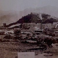 Historic Minas Nuevas mine in operation during the early 1900s