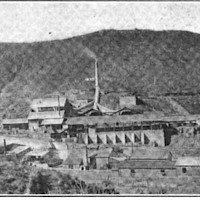 Historic La Quintera mine in operation during the early 1900s (Bloomer, G.M., April 3, 1909, The Engineering and Mining Journal, p 699.)