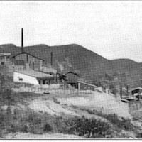 Historic Zambona mine operating during the early 1900s (Bloomer, G.M., April 3, 1909, The Engineering and Mining Journal, p 699.)