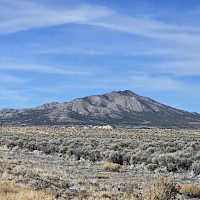Lone Mountain Project view from Highway 50